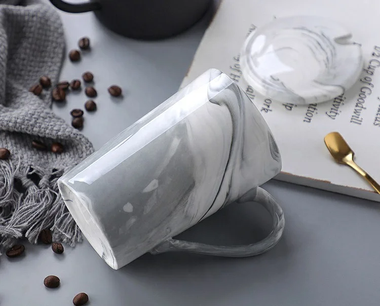 Marble Nordic Custom Logo Handmade Recycled Creative Japanese Pink Coffee Ceramic Porcelain Mug