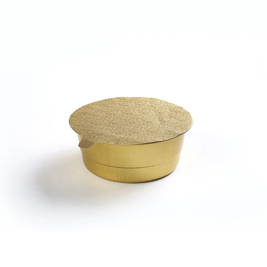 ALCHN 620ML/21oz  Disposable To Go High Quality Bakery Use Colorful Aluminum Foil Tray