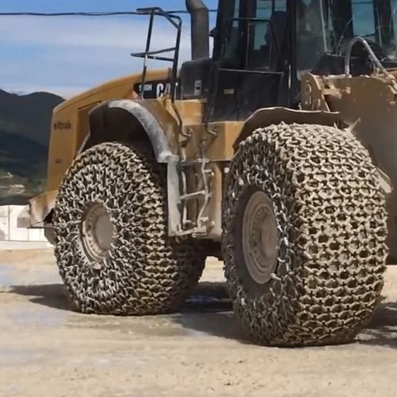 Factory Snow Wheel Loader Anti Slip Chains