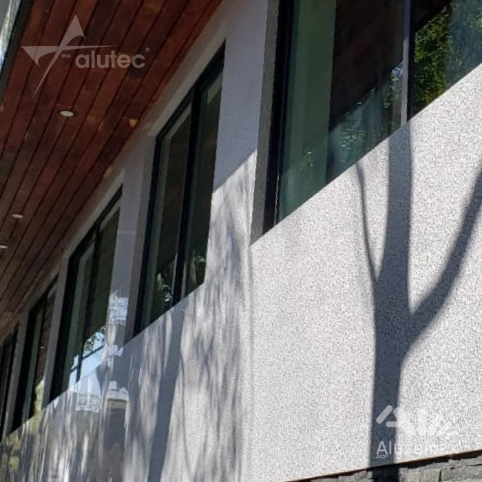 Total thickness 4 mm dark marble aluminum composite sheet building board