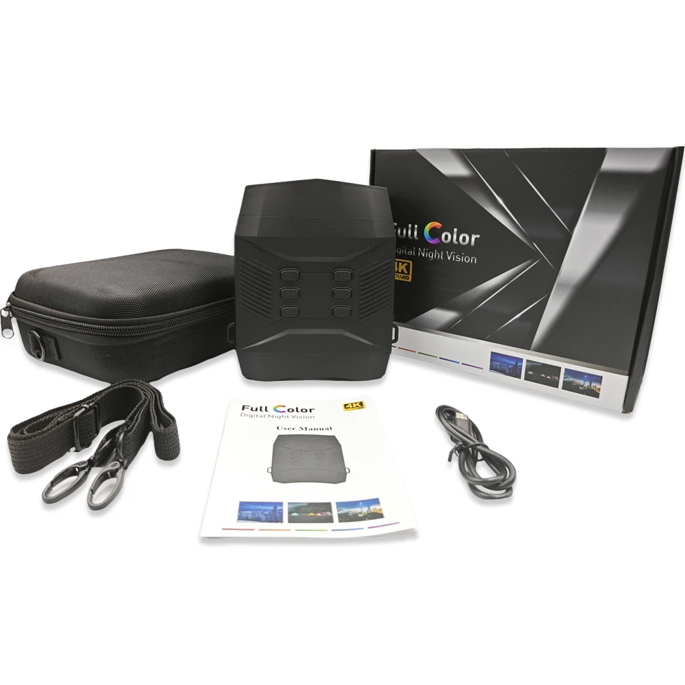 OEM/ODM Factory 60MP 4K HD Full Color Low Light Binoculars Night Vision 3.0 Inch Screen Outdoor Digital Night Vision