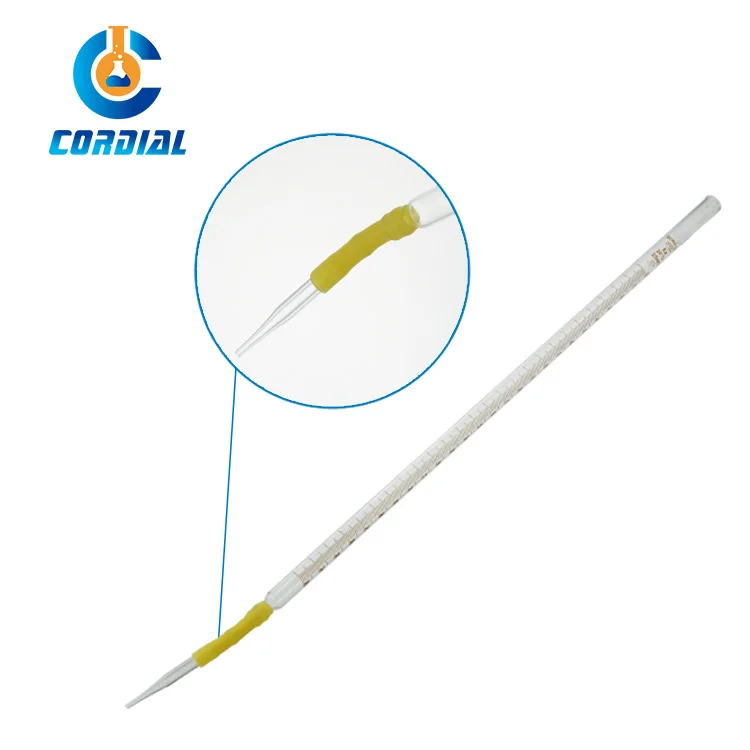 1641 CORDIAL Burette With Rubber Tubing Connection