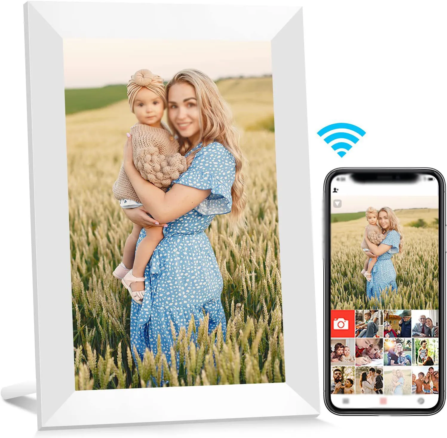 Цифровые фоторамки wifi 10 дюймов сенсорный экран цифровой фотоальбом