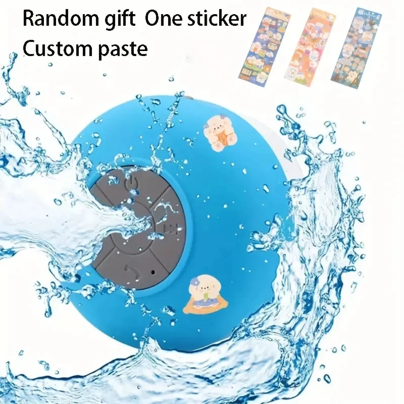 BTS06 Wholesale price IPX4 waterproof sucker bathroom shower speaker portable mobile phone wireless mini speaker