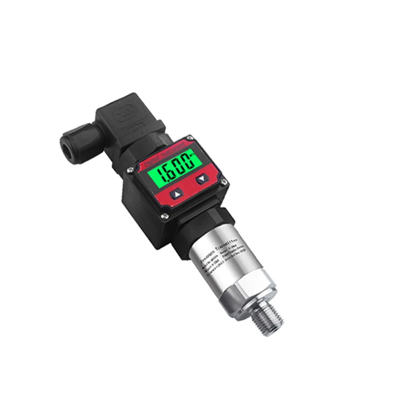 0.5-4.5v gas wind air pump pressure sensor with lcd display water tank level pressure transmitter