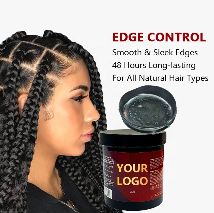 Strong Hold Loc Edge Control Wax For 4C Hair Private Label Strong Hold Loc Gel And Braid Gel Whole Sale Loc N Twist Gel