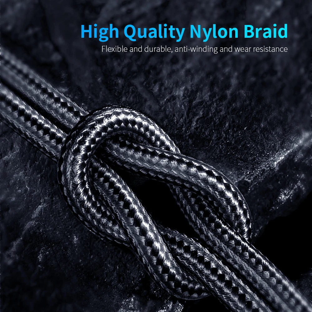 Type C Cable Fast Charging 2.4a Magnetic Cable 540 Degree Rotating L Shape Usb Phone Cable Compatible Micro Usb/type-c/i-product