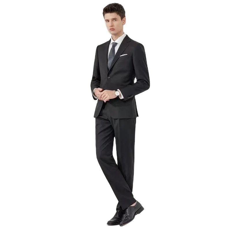 2024 new windproof, waterproof and oil stain proof 100% pure wool, business, business trips, single-row two-button suit Women