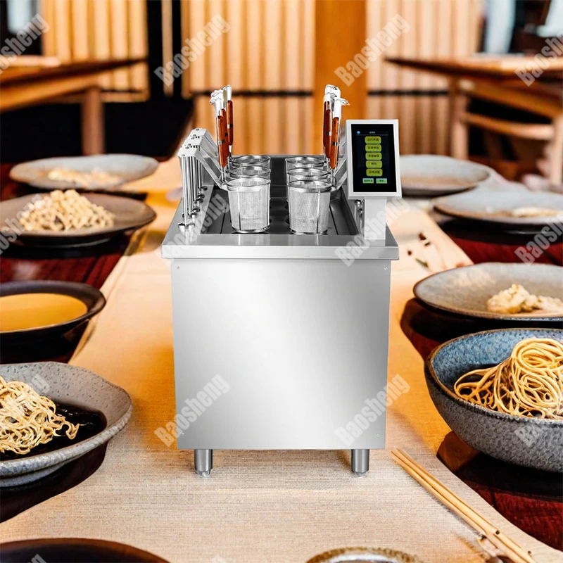 Коммерческая китайская машина для приготовления лапши Ramen электрическая плита макаронных изделий автоматическая