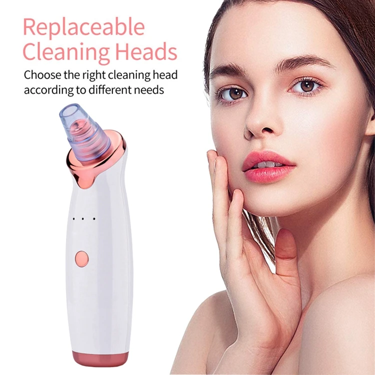 Microcrystalline Liposuction Vacuum Blackhead Remover Apparatus Electric Artifact Facial Beauty Pore Cleaner