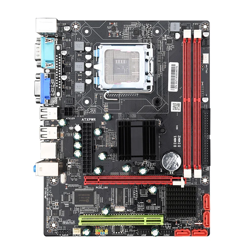 Материнская плата G31 по заводской цене, разъем LGA775 до 4 Гб DDR2 G31, материнская плата в наличии