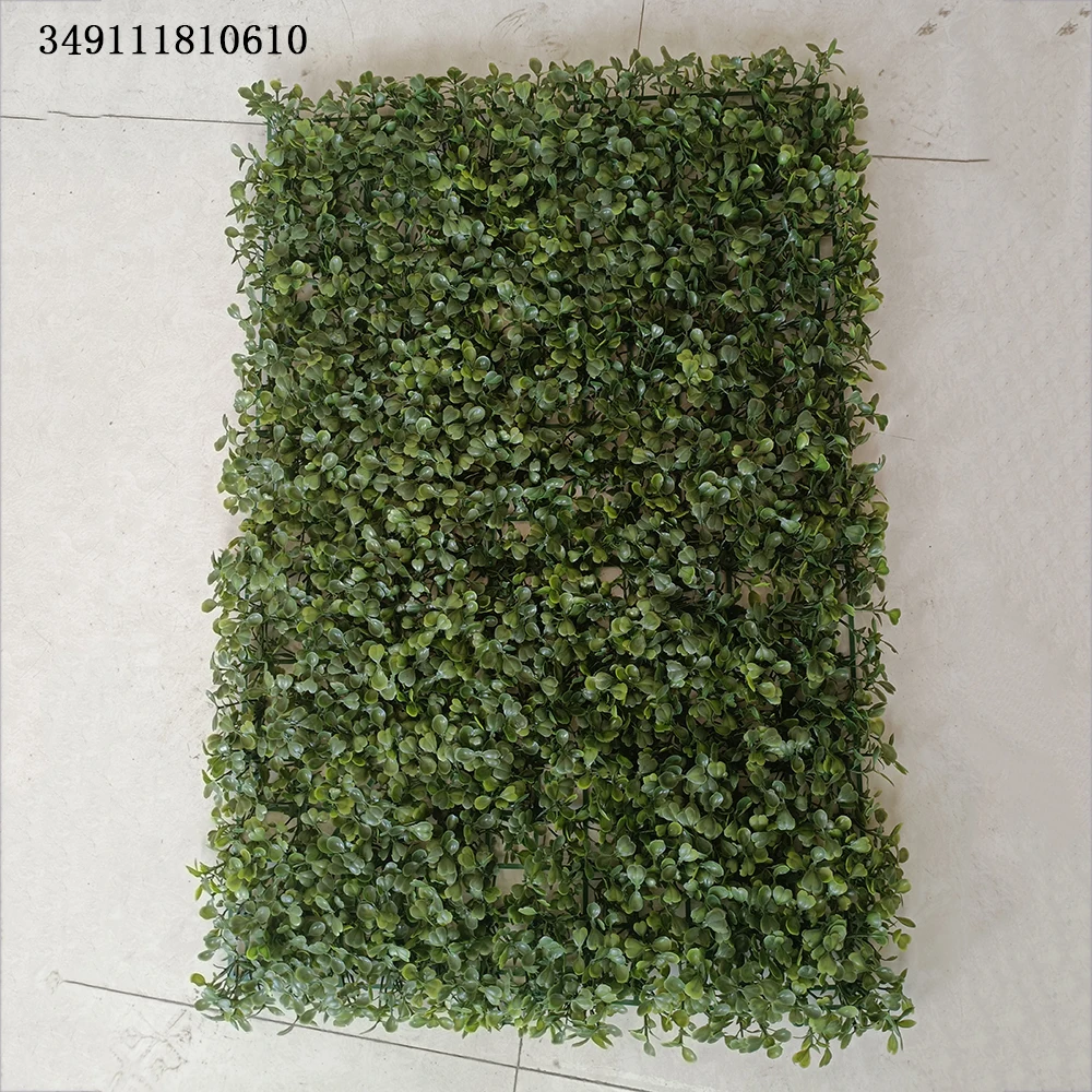 40*60 Faux Plastic Green Grass Wall Backdrop Panel Artificial Plant Grass Wall Home Garden Decorative DIY Wall