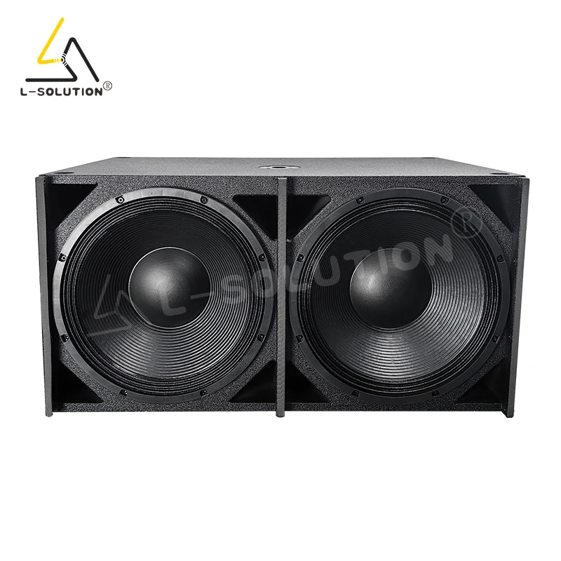Dual Passive Power Subwoofer 18 Inch 5600W Amplifiers Speakers Audio Sound Equipment Speaker for Outdoor Wedding Stage