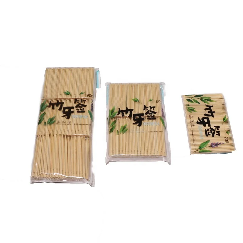 Hot Sale Bamboo Disposal Tooth Cleaning Picks Care for