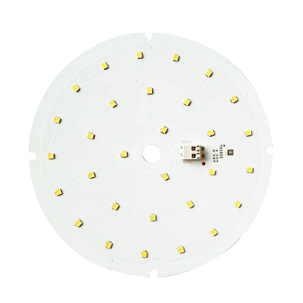 One-stop Aluminium PCB 2835 LED SMD module Downlight Ceiling light module Round module