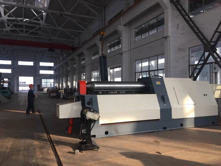 Гидравлический гибочный станок с ЧПУ 4 рулона