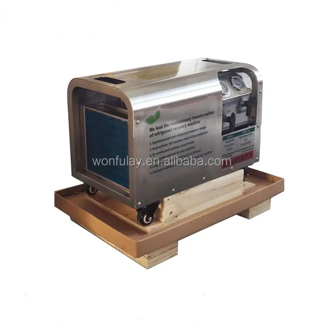 
nanjing CMEP-OL refrigerant recovery machine R600 vacuum dual cylinder compressor 