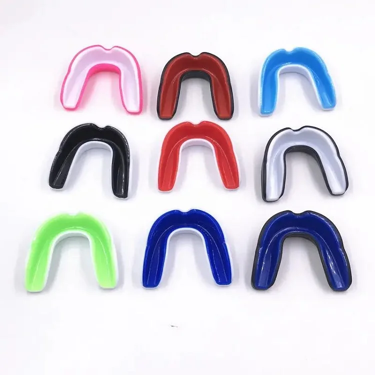 Adult Sport Mouth Guard EVA Teeth Protector Boxing Sports Football Mouthguard Tooth Brace Protection