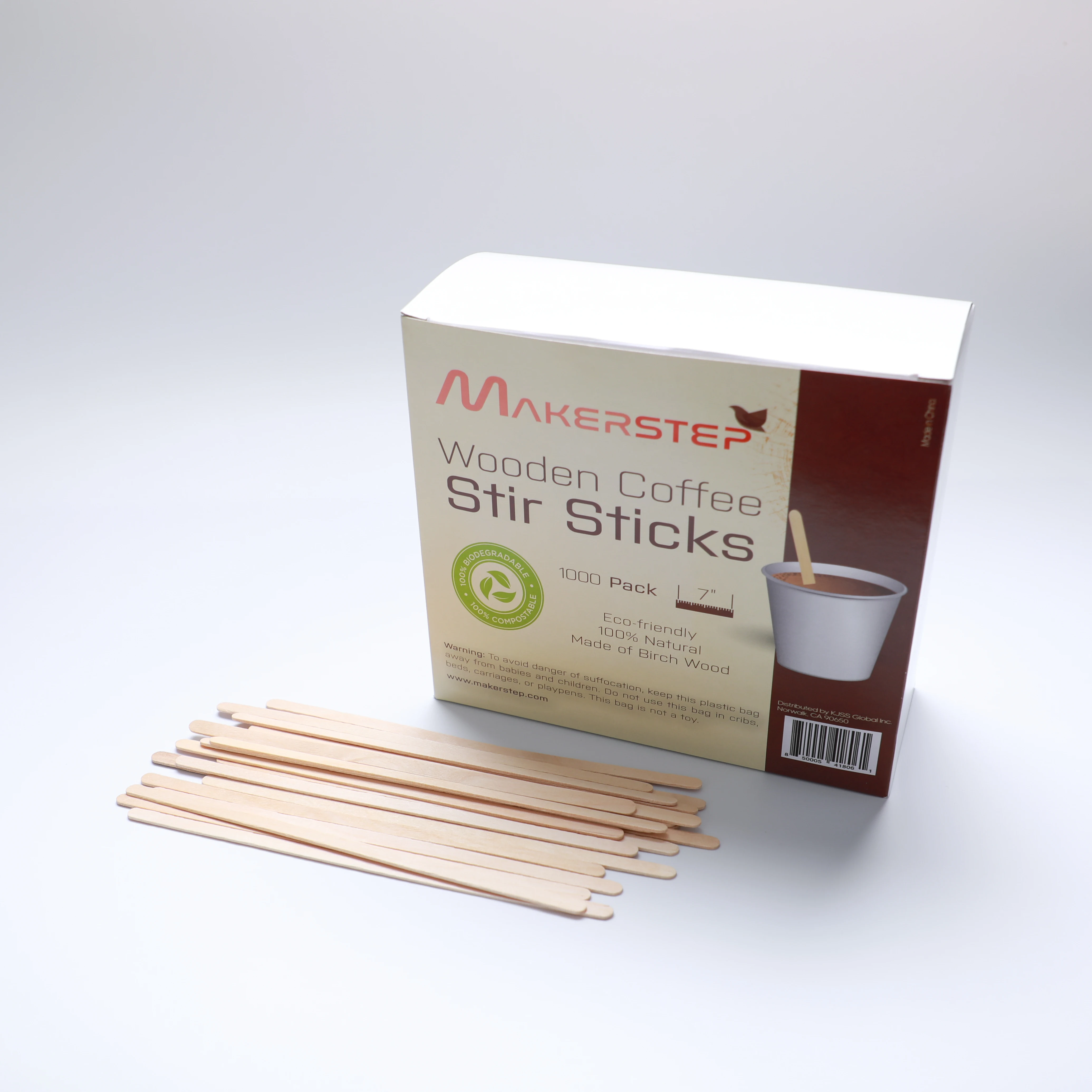 High environmental protection wooden drinking pure coffee sticks in bulk order
