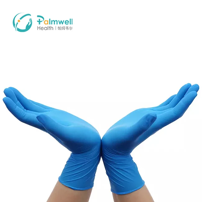Nitrile gloves 100pcs 1000 pcs disposable blue nitrile gloves 200 box nitrile disposable gloves private label