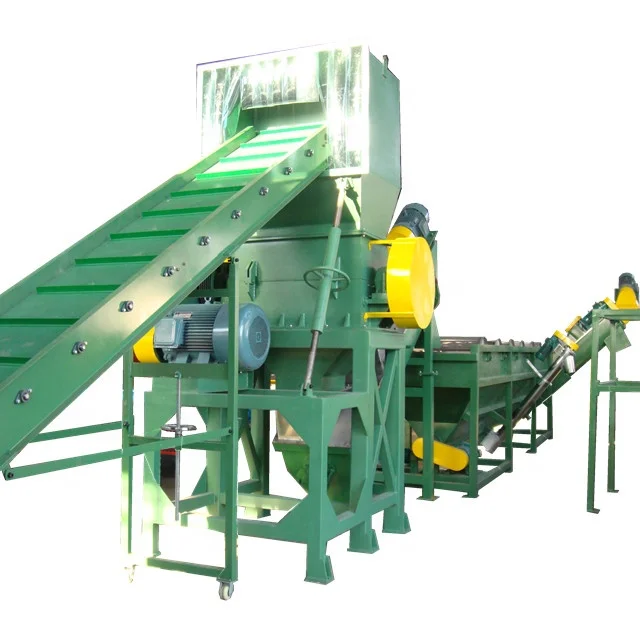 waste plastic pp pe film washing recycling plant waste plastic recycling plant