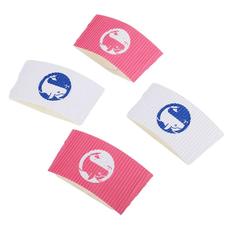LOKYO Custom printed corrugated cup carrier holder disposable recyclable coffee cup paper sleeve