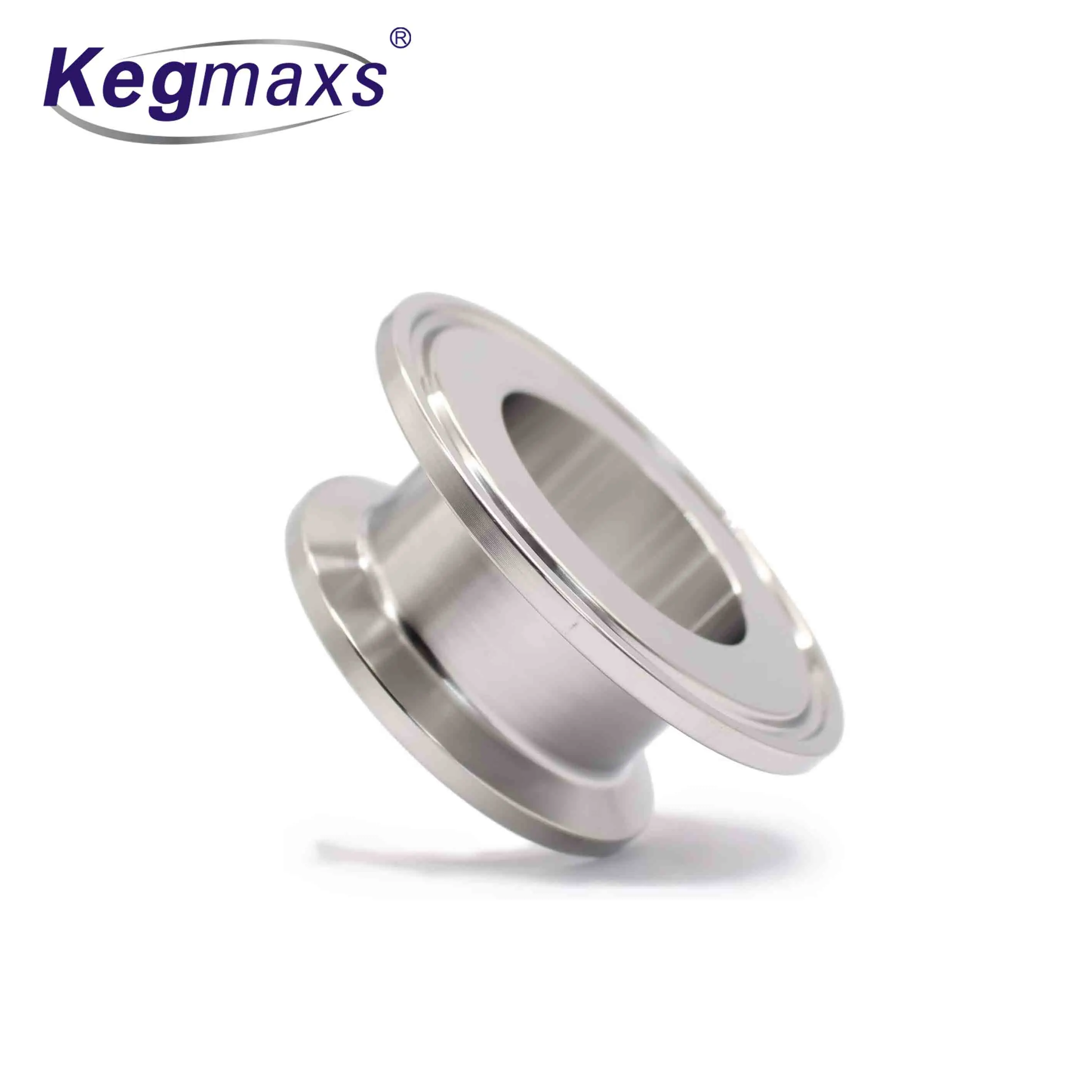 Kegmaxs 2 Inch 1.5 Inch Sanitary Fitting End Ca p Reducer Stainless Steel 304 Sanitary Concentric Reducer Tri Clamp Clover