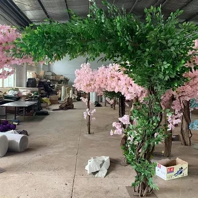 3M Height Customised large artifical flower trees cherry Blossom trees for outdoor wedding decoration