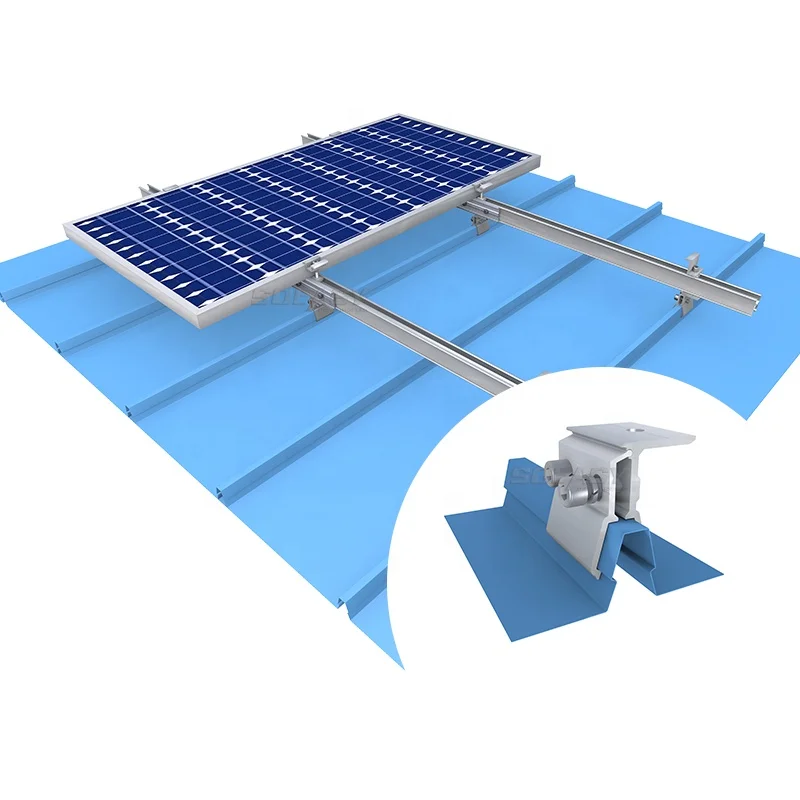 Soeasy, Безрамная солнечная панель, металлические кровельные зажимы klip lok