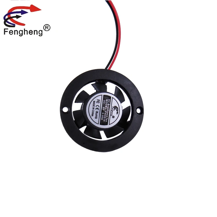 3510 Small Cooling Fan 35mm 35x35x10mm 12V To 5V Power Supply Brushless Motor High Speed Plastic Cooler Fan Round