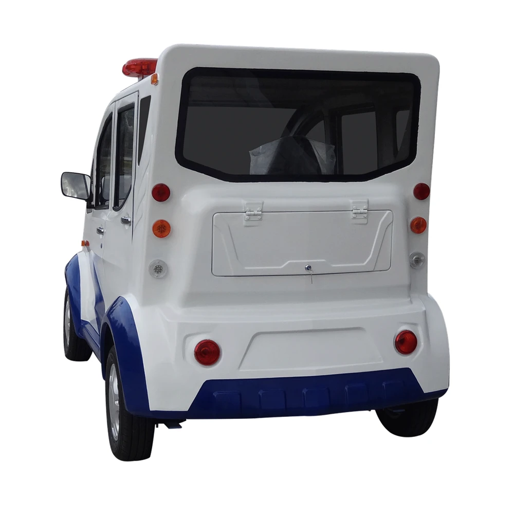 Low speed enclosed police patrol car