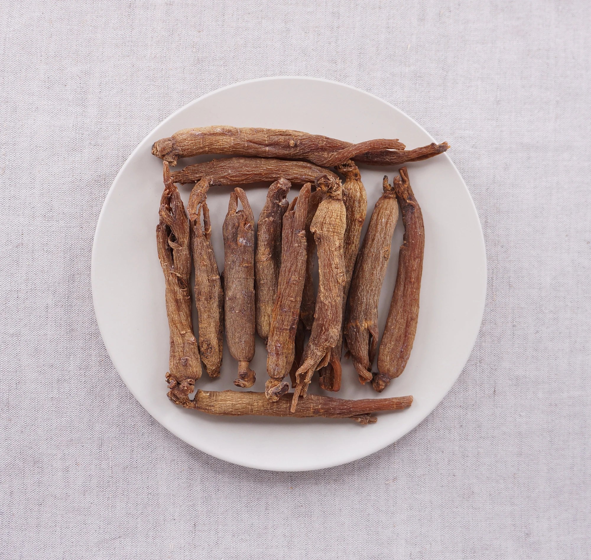 hot wholesale Raw Chinese Herbs red korean ginseng root original for sale 25 pcs