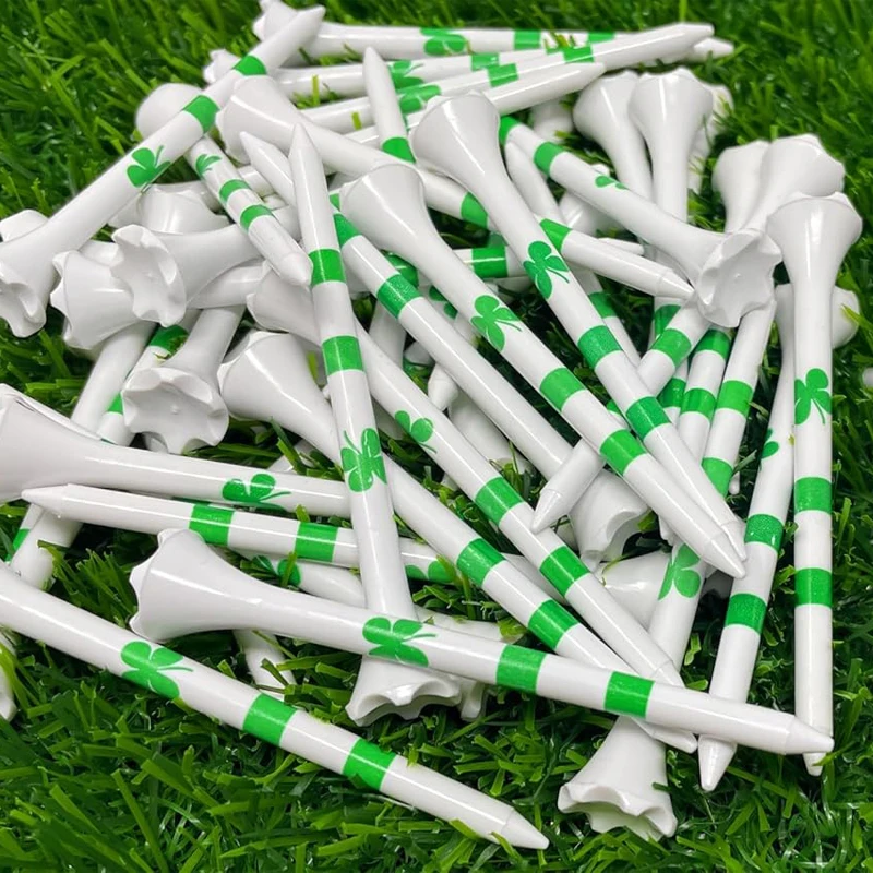 Manufacturer Custom Logo Printing Plastic Unbreakable Golf Tees Professional Plastic Golf Tees