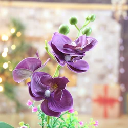 faux butterfly orchid phalaenopsis flower pot