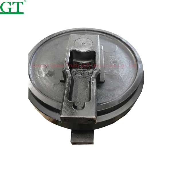 Excavator Idler Assembly Front Idler Assy Group PC200 E320 R305 SH120 Track Idler Construction Machine Spare Parts