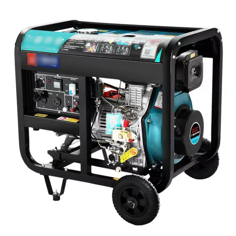 New Product Wholesale Engine Diesel Generator Silent Type Portable Silent Type Generator Single Cylinder Diesel Engine for Sale