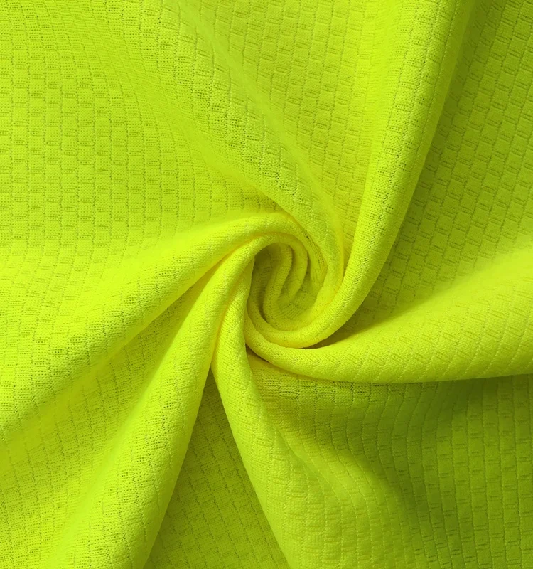 js023 Soft Quick-dry fabric for clothing 60% polyester 40% wet conduction polyester fiber jacquard fabric
