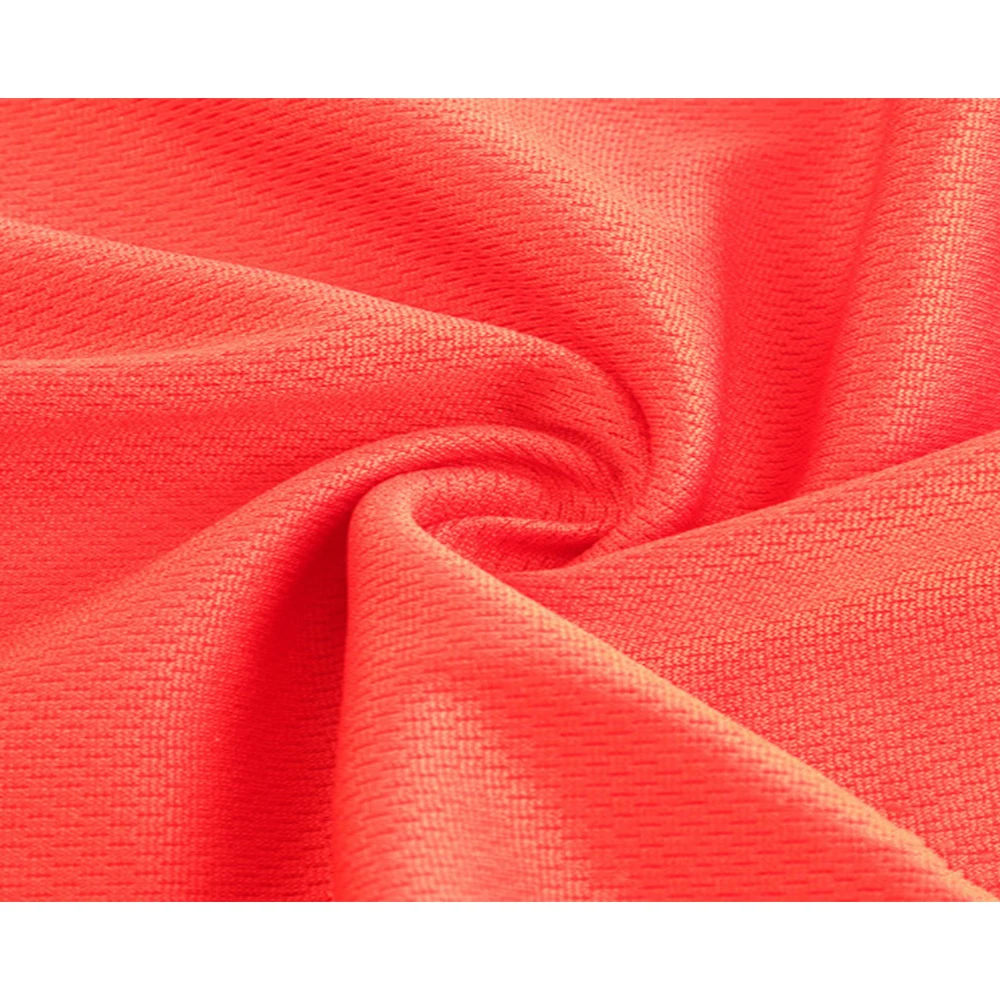 Summer Hot Sale 100% Polyester Dry Fit Fabric Eyelet Bird Eye Mesh Fabric For Sports Wear