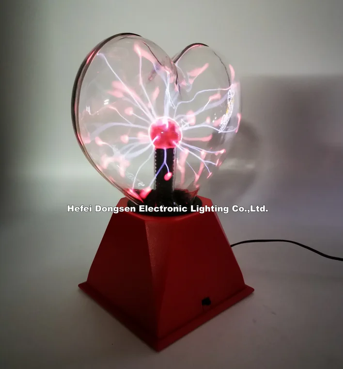 Plasma heart light   Plasma ball