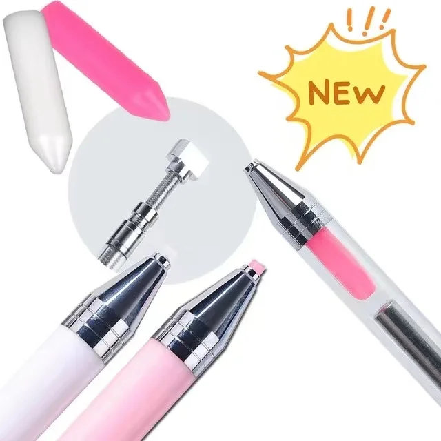 New Rotaryautomatic Drill Pen 5D DIY Diamond Painting Point Drill Pen with Clay Diamond Embroidery Cross Stitch Accessories