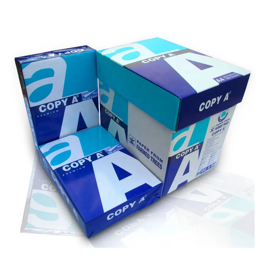 Best Quality  100% Pulp paper a4 70 gsm 500 sheets reams paper smart copy a4 white paper