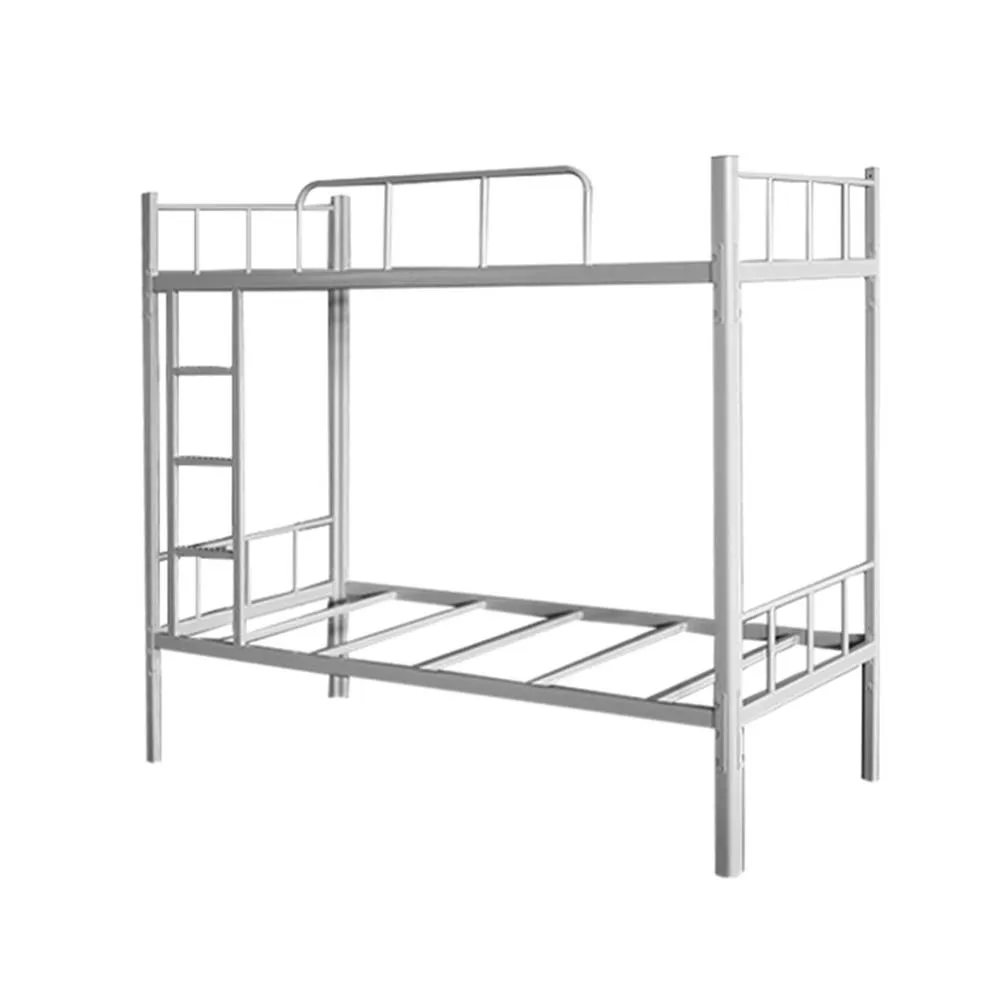 
Bedroom Furniture Factory Sell Metal Bed Staff and Army Dormitory Use Steel Bunk Bed 