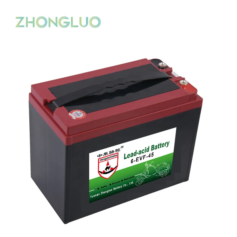 Lead Acid Battery 6-evf-45 For Electric Bicycles/Scooters, electric vehicles,