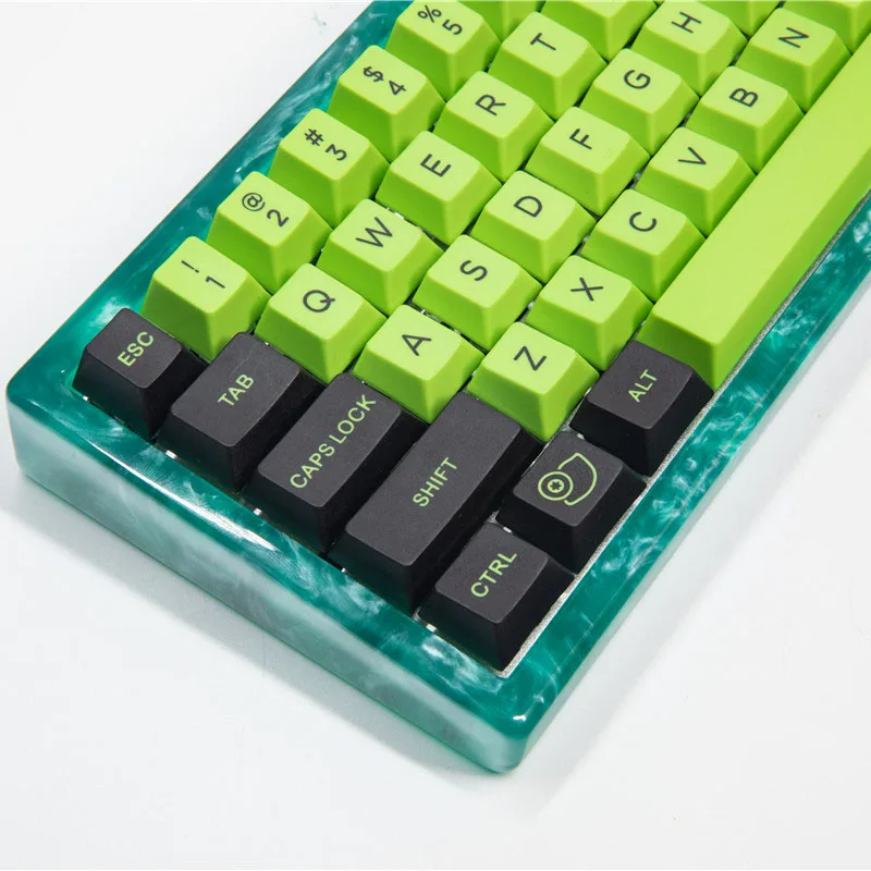 New Resin Transparent Keyboard Shell Compatible Gh60 Xd60 DIY Mechanical Keyboard Shell 60% Keyboard Case