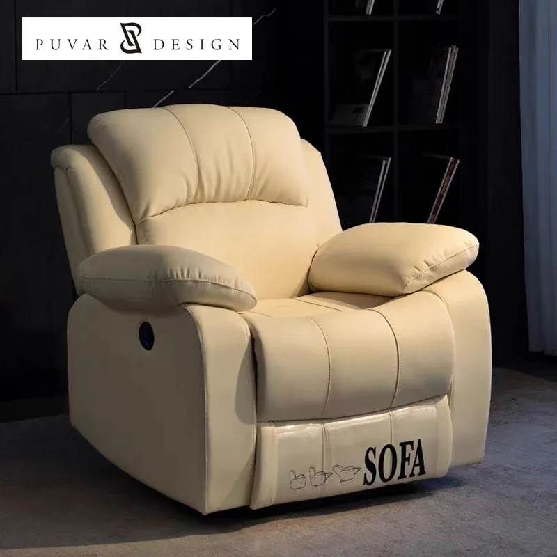 Home living room cinema leisure function leather single first-class sofa electric chair