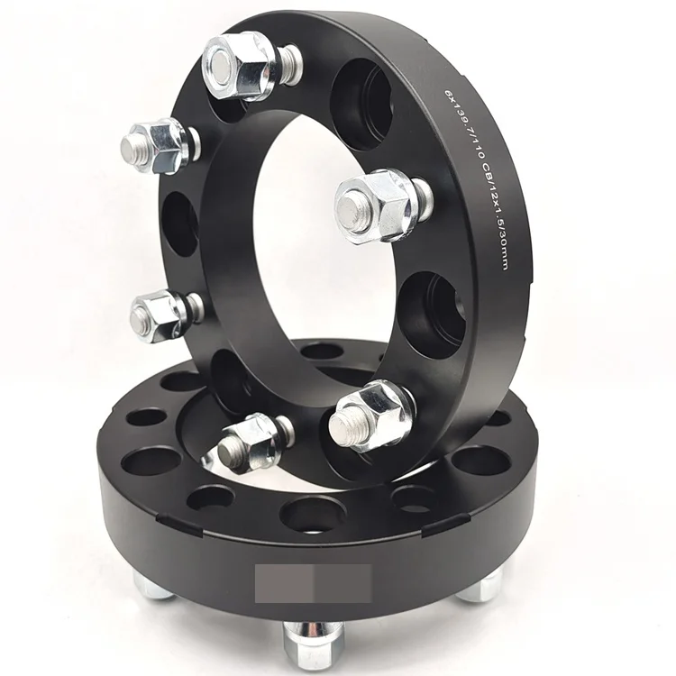 BOTRAK 30mm 6x5.5 6x139.7 truck wheel adapter spacer for toyota FJ Cruiser Sequoia Hilux Fortuner Granvia Pickup 4x4 Isuzu D-MAX