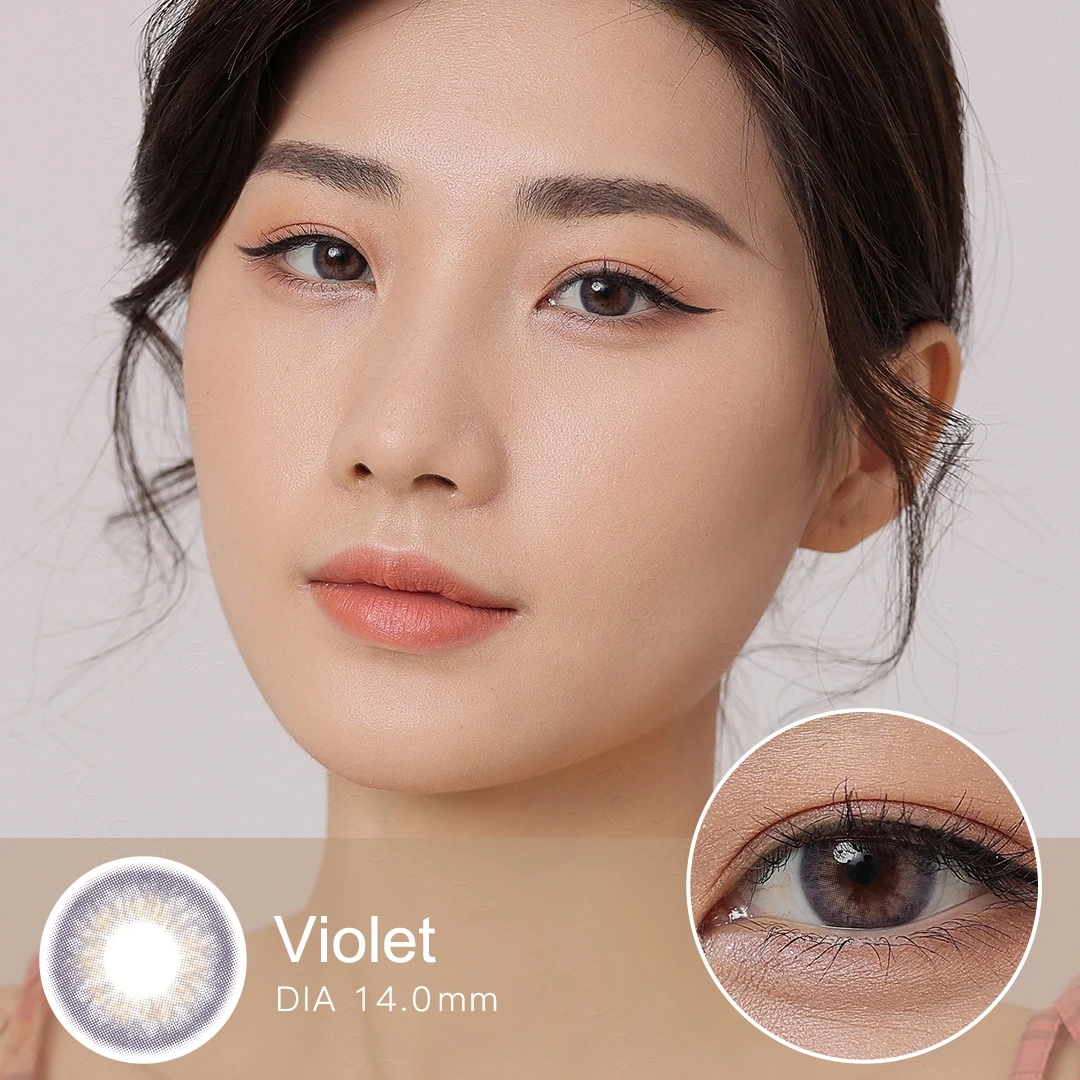 Gleam 6 Colors contact lenses Contacts soft lens  lentes de contacto for eye cosmetic color Magister contact lens
