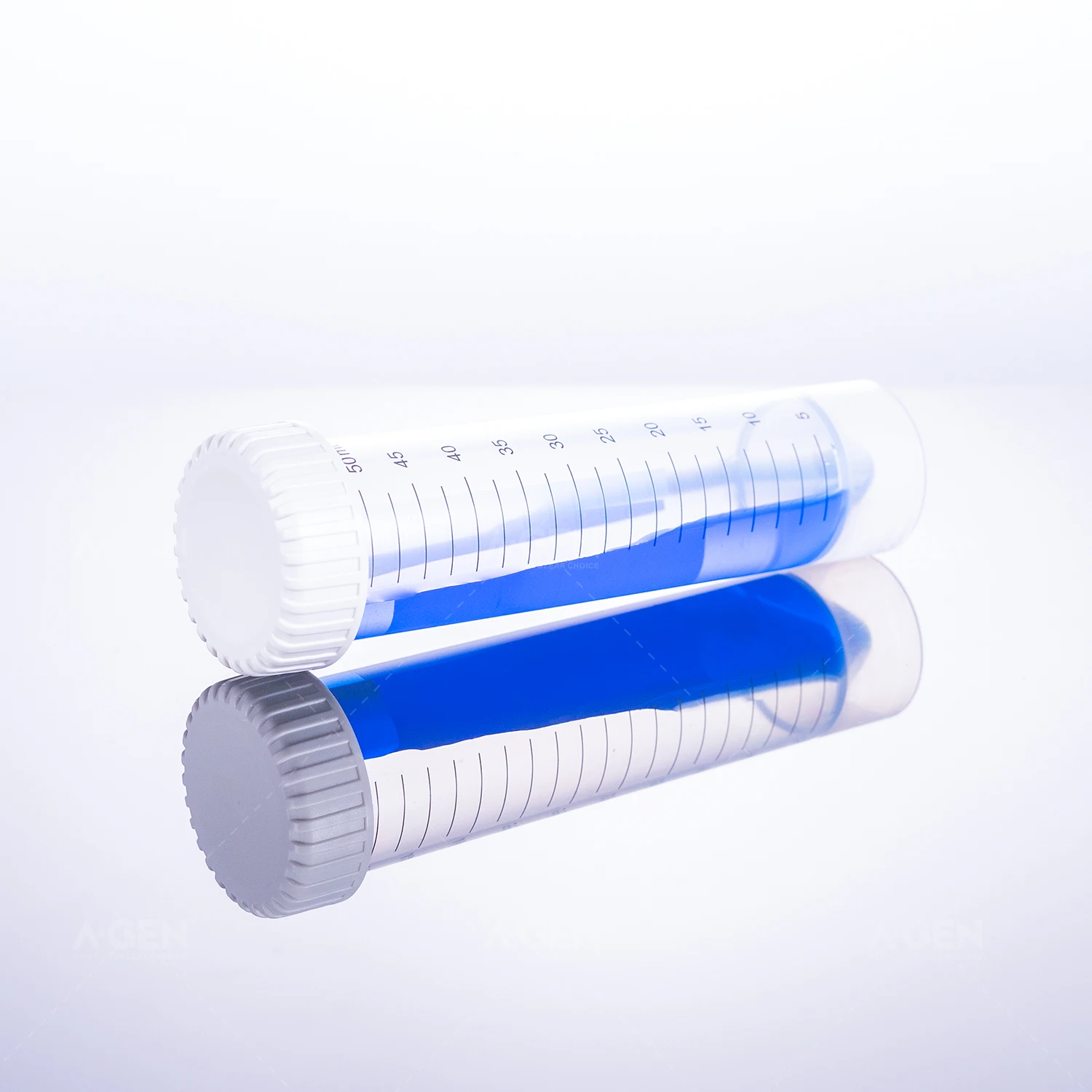 Центрифужная трубка 50 мл со стоячим коническим V-образным дном и градуировкой