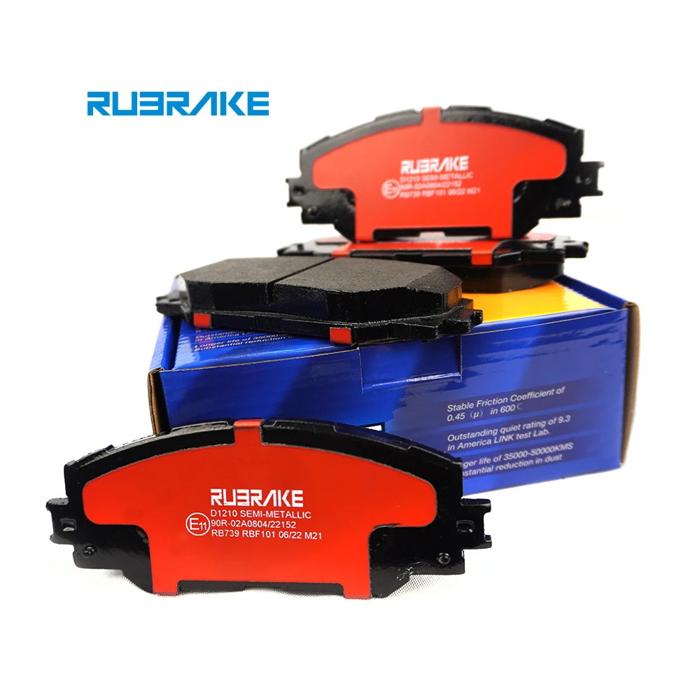 RUBRAKE D1210 factory price oem ceramic brake pads for LEXUS HS250h 2010-2012