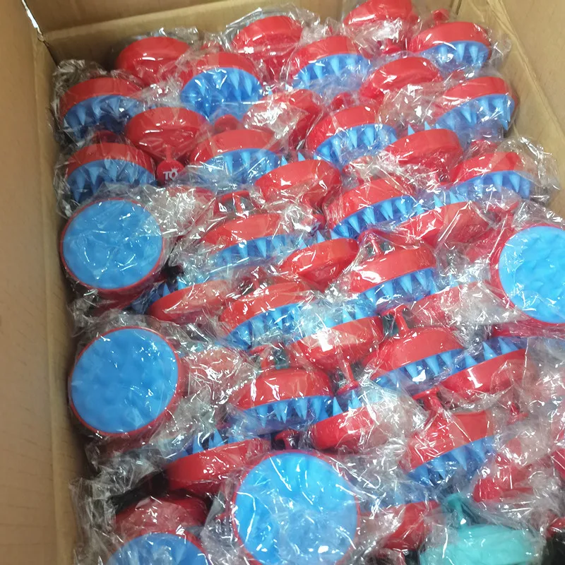 Silicone Head Massager Shampoo Scalp Massage Brush Hair Washing Comb Body Shower Bath Massage Brush